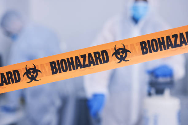 Professional Blood Cleanup technician working in West Point, VA